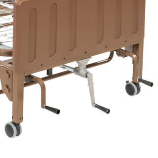 Drive Medical Manual Hospital Bed with Full Length Side Rails