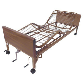 Drive Medical Manual Hospital Bed with Full Length Side Rails