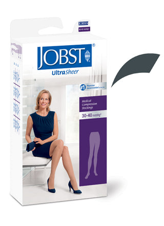 Jobst Ultrasheer 30-40mmHG Pantyhose Antracite Large