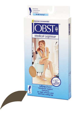 Jobst Ultrasheer 15-20 mmHg Pantyhose Espresso Large