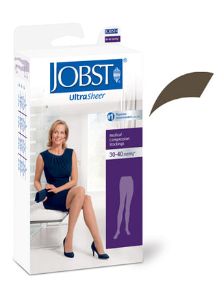 Jobst Ultrasheer 30-40 mmHg Pantyhose Espresso XL