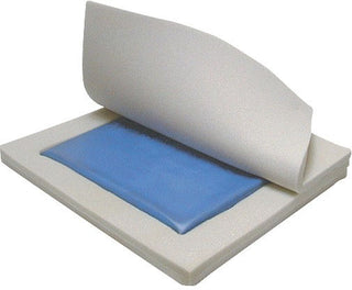 Molded Wheelchair Cushion General Use Gel/Foam 18x16x2