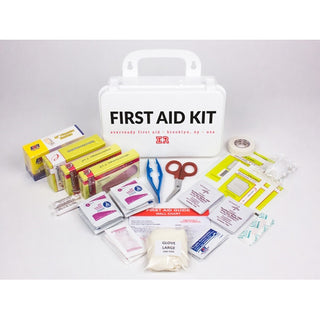 First Aid Kit  10 Person Plastic Case