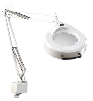 Luxo Fluorescent Magnifying Lamp W/ Mobile Base