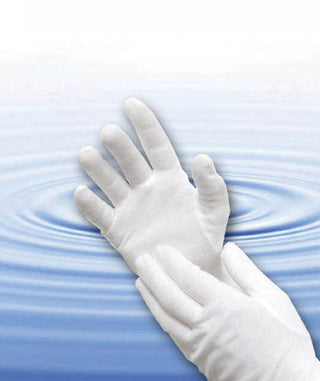 Bulk Cotton Gloves - White Large Bx/12 pr