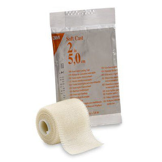 3M Scotchcast Soft Cast Tape 2  x 4 yd. White  Bx/10