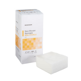 McKesson Nonwoven Sponge NonSterile 4-Ply