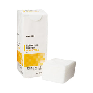 McKesson Nonwoven Sponge NonSterile 4-Ply
