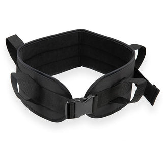 Transfer Belt Padded Large Blk w/Side Release Buckle