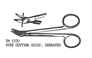 Wire Cutting Scissors- 4 3/4