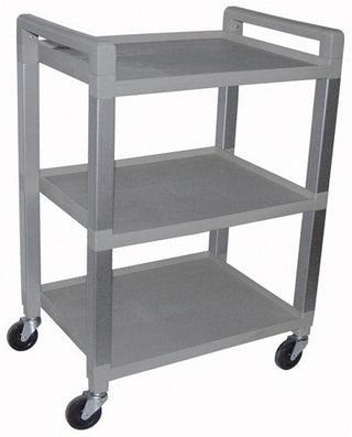 Utility Poly Cart w/3 Shelves