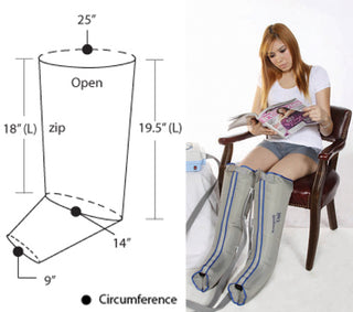 Lymphedema Garment XL 1/2-Leg Single