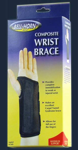 Composite Wrist Brace  Right Small  Wrist Circum: 5� - 6�