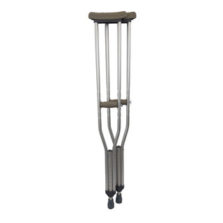 WALK WITH ME Aluminum Adjustble Crutches - Adult Pr