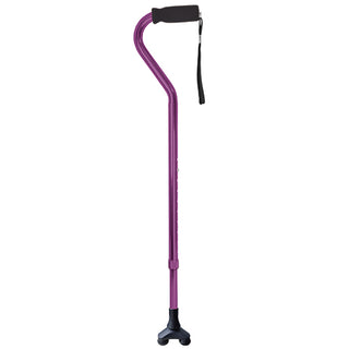 Blue Jay Offset Aluminum Cane with Foam Handle