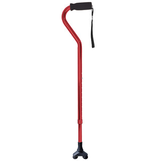 Blue Jay Offset Aluminum Cane with Foam Handle