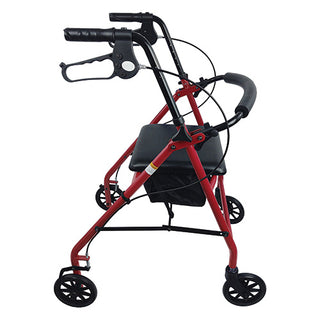 Blue Jay ROLL WITH ME Aluminum Rollator w/6" Wheels