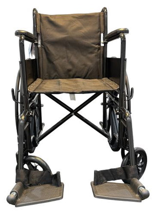 ROLL WITH ME 18" K1 Wheelchair Fixed Full Arms & SDF by Blue Jay