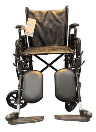 ROLL WITH ME 18" K2 Wheelchair DDA & Elevating Leg Rests by Blue Jay