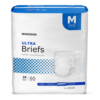 McKesson Ultra Adult Incontinence Brief Heavy Absorbency, One Case