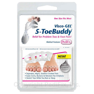 Visco-GEL 5-ToeBuddy Talla única (par)