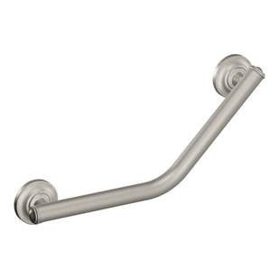 Moen Angled Grab Bar 16  Brushed Nickel