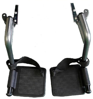 Replacement Footrests for Drive TR39E-SV (Silver Vein)