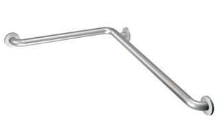 Moen L-Shaped Peened Grab Bar w/ SecureMount  16  x 32