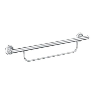 Integrated 24  Grab Bar w/Towel Bar-Chrome (Moen)