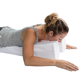 Almohada boca abajo Poliespuma 14 X 29 X 6 -1.5 Blanco