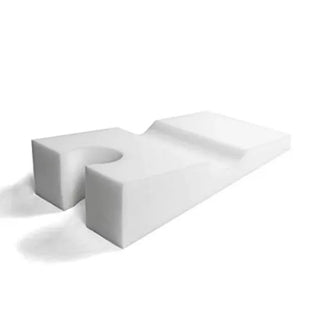 Almohada boca abajo Poliespuma 14 X 29 X 6 -1.5 Blanco