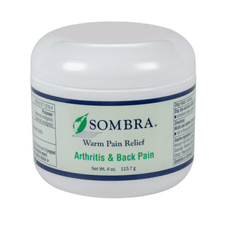 Sombraó Warm Pain Relief Arthritis & Back Pain 4 oz Jar